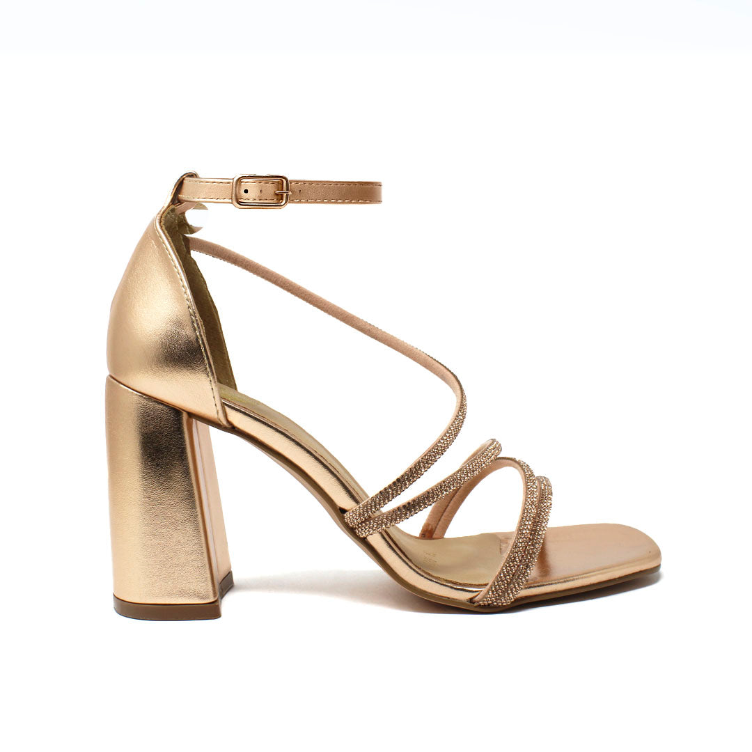 Zapatilla Dei Fiesta Oro Rosado 7-9820