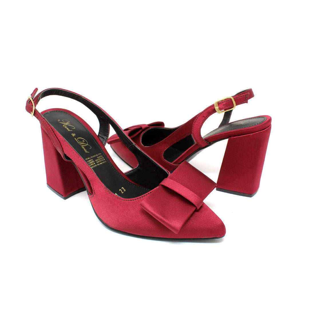 Zapatilla De Vestir Alta Moño Rioja 41-1804