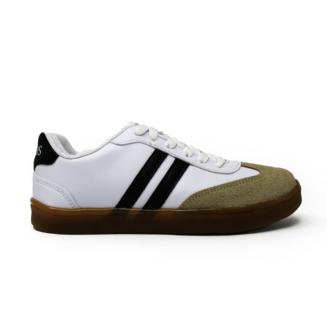 Tenis Urbano Blanco Arena Negro 25-086