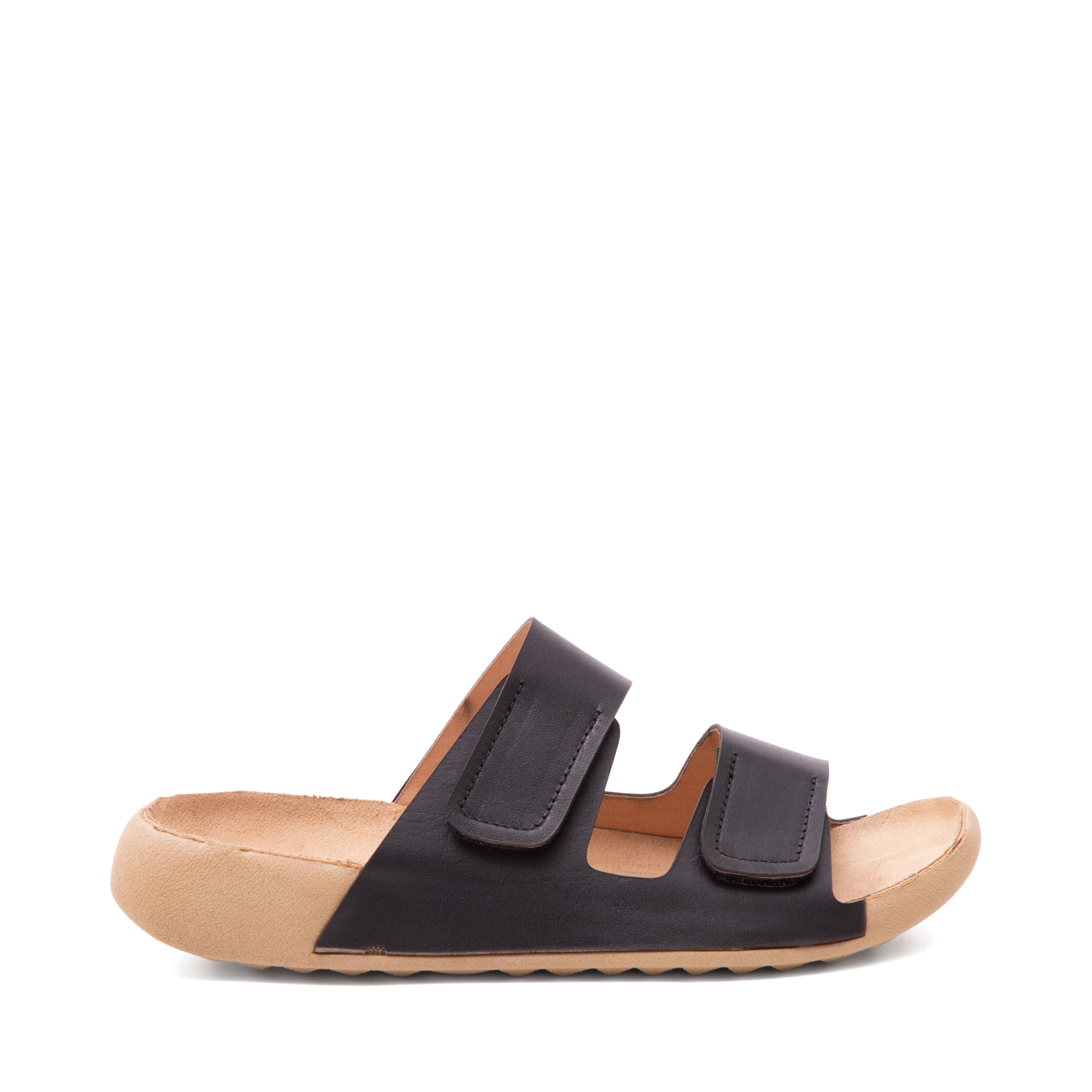 Sandalia Confort Piel Negro 2-3500