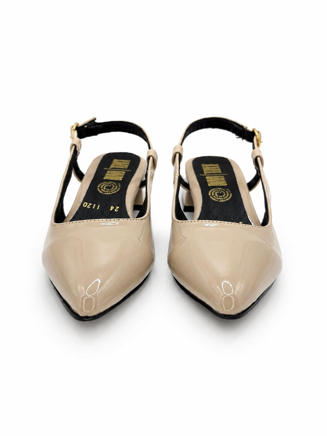 Zapatilla Clay Punta Fina Tacón Bajo 38-01120