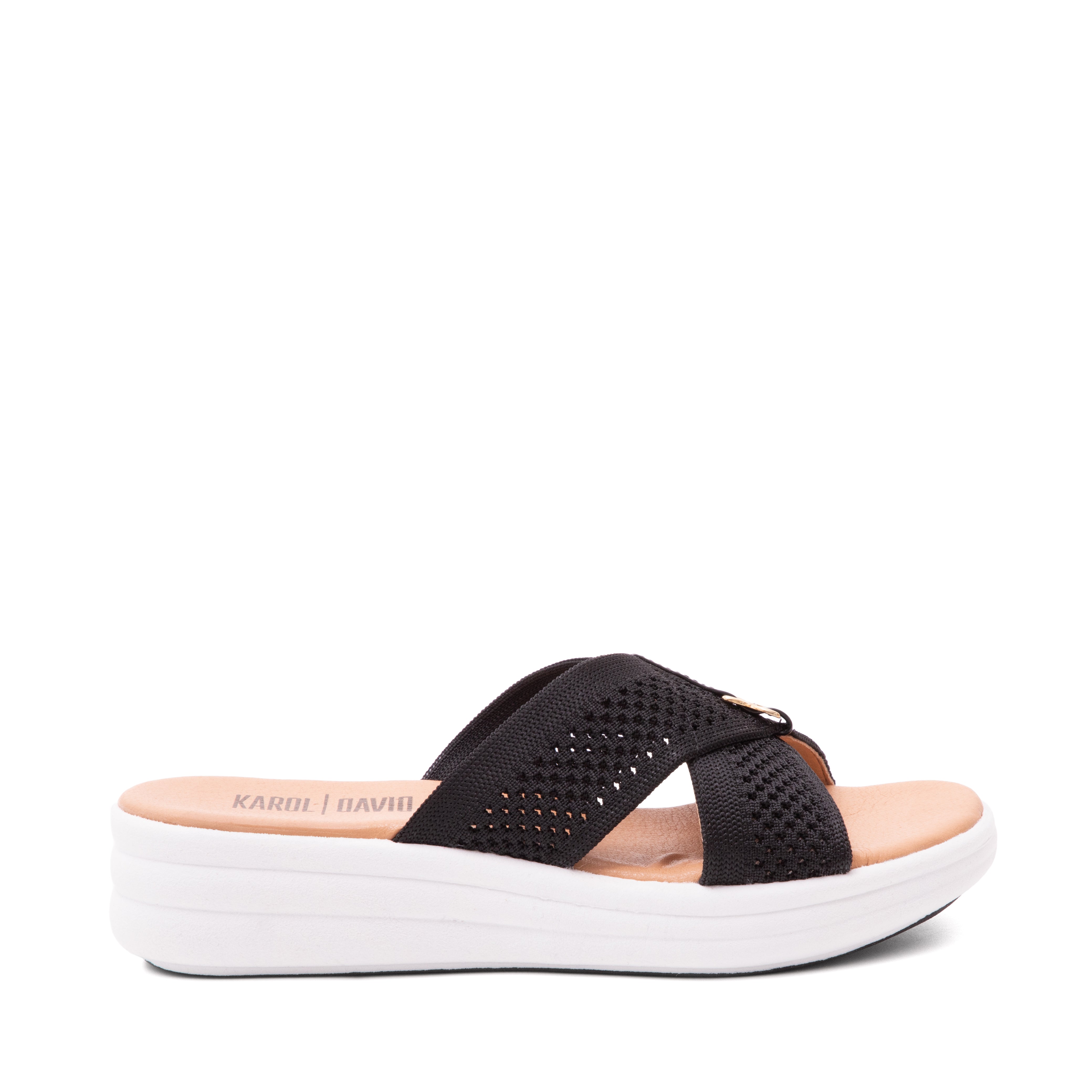 Sandalia Confort Negro 2-1709