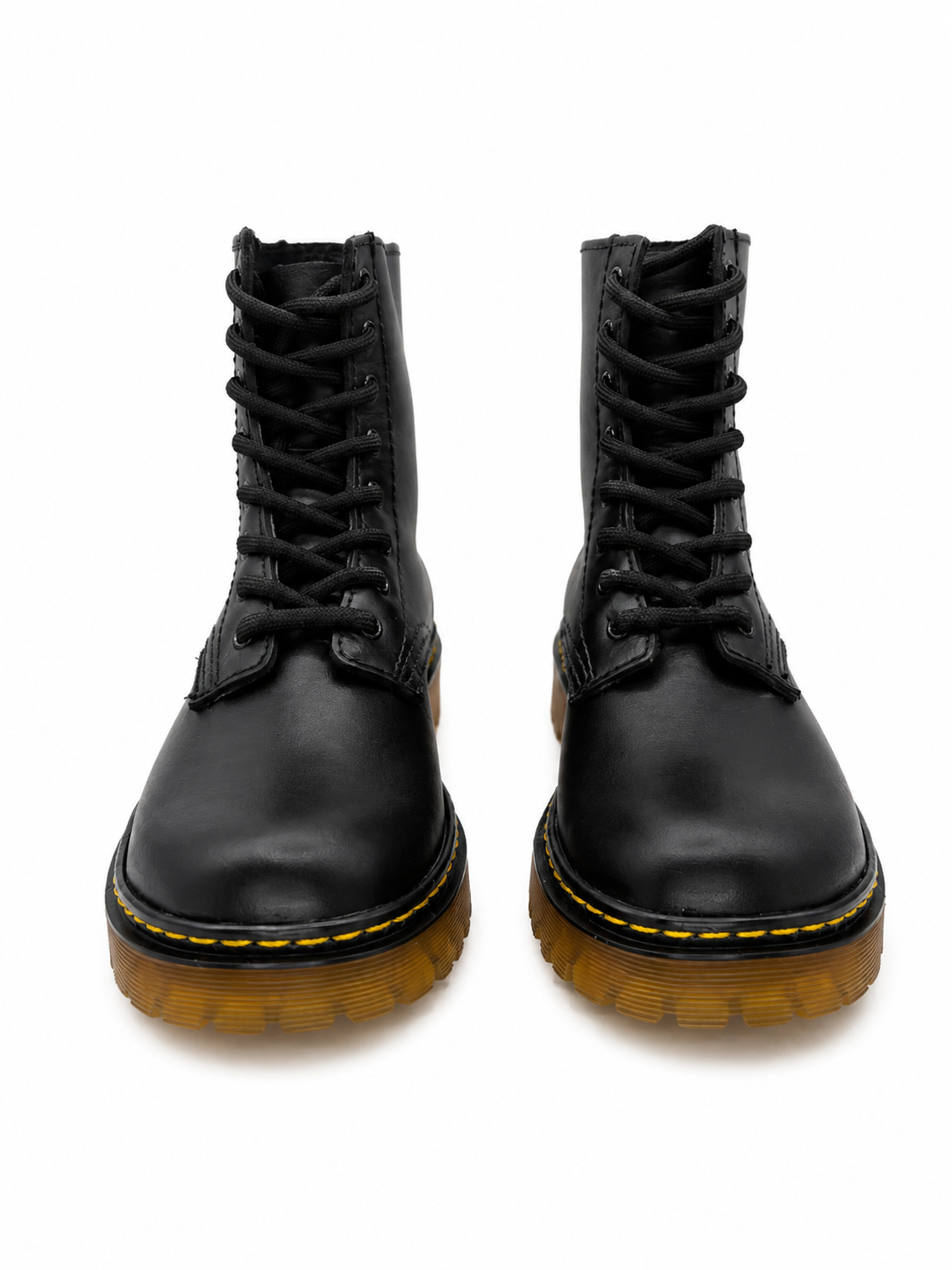 Botín Mujer Tipo Combat Negro 3-2100