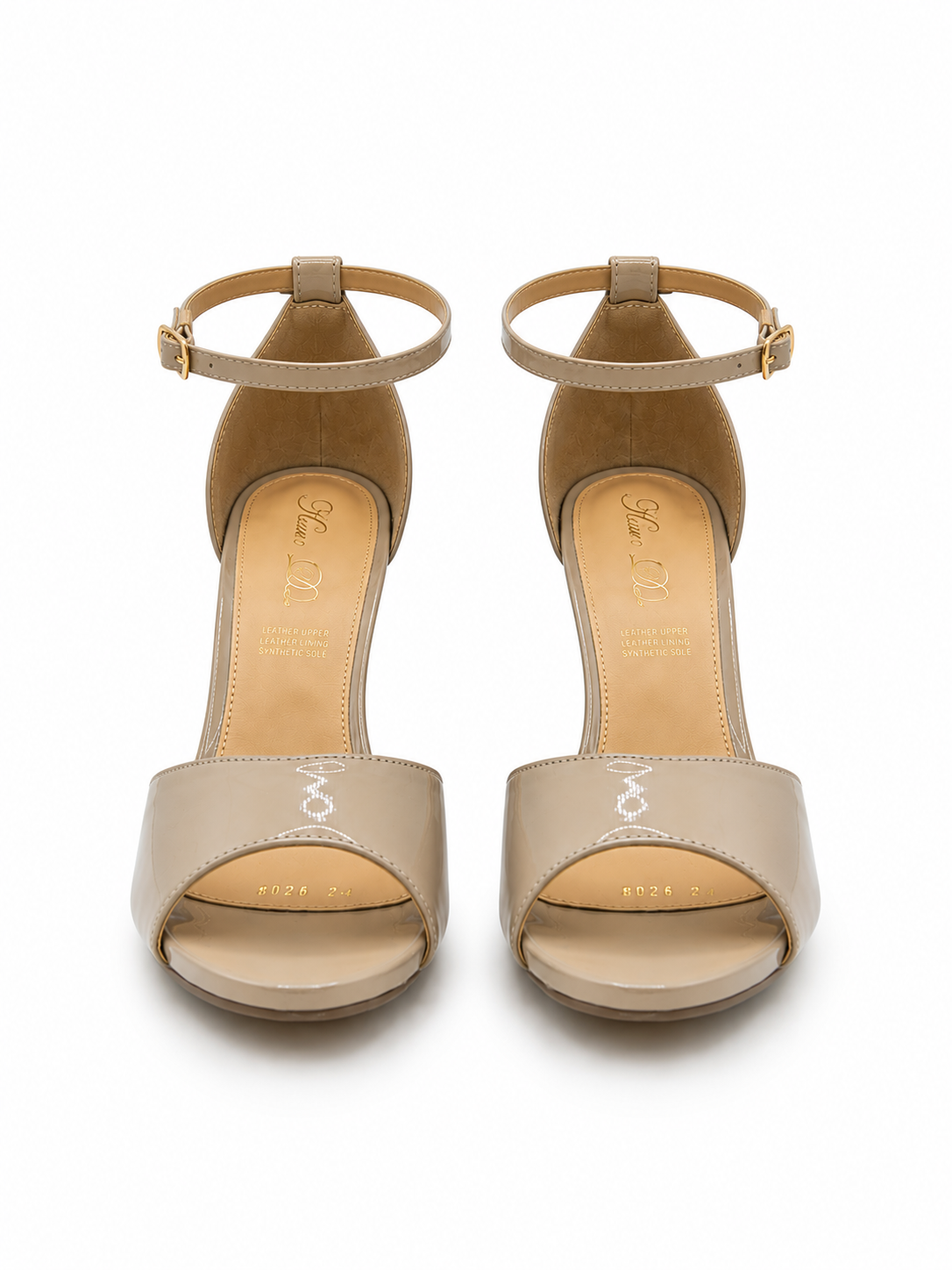 Zapatilla Mujer Charol Clay Tacón Alto 41-8926
