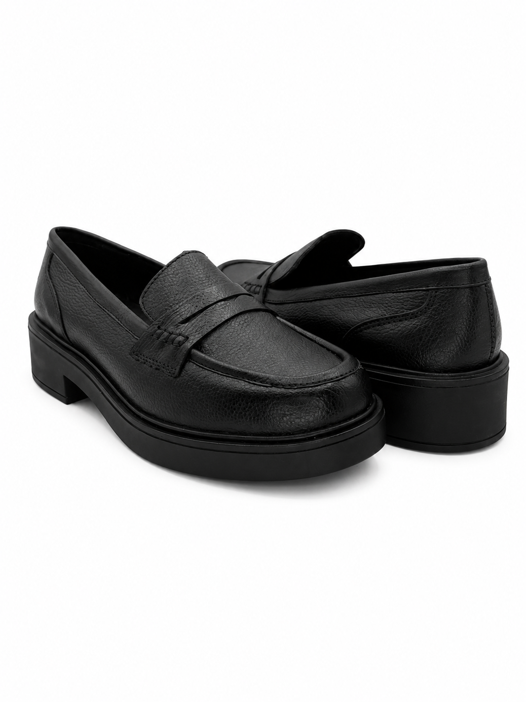 Mocasín Confort De Piel Negro 3-1102