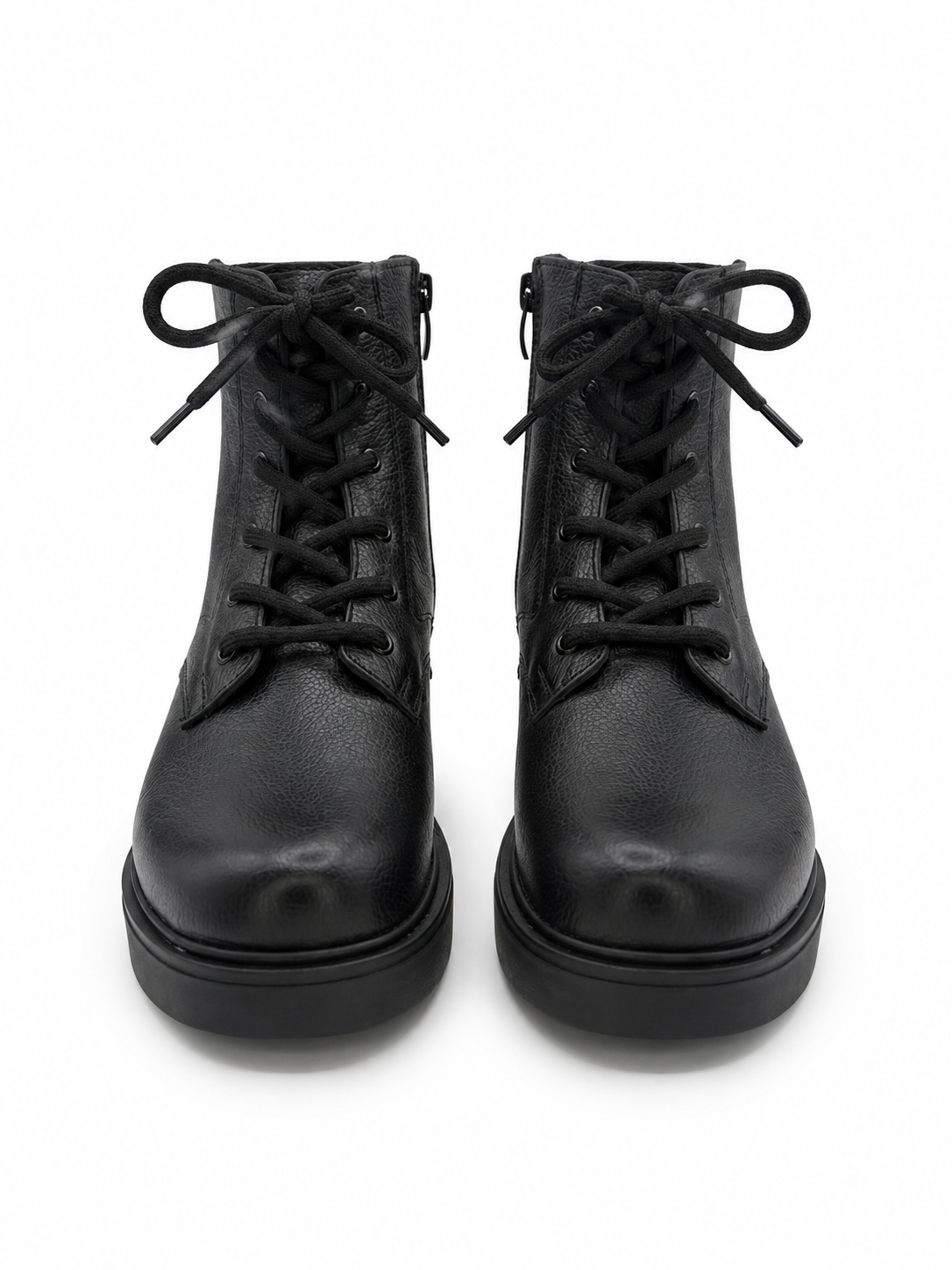 Botín Mujer Tipo Combat Negro 3-1200
