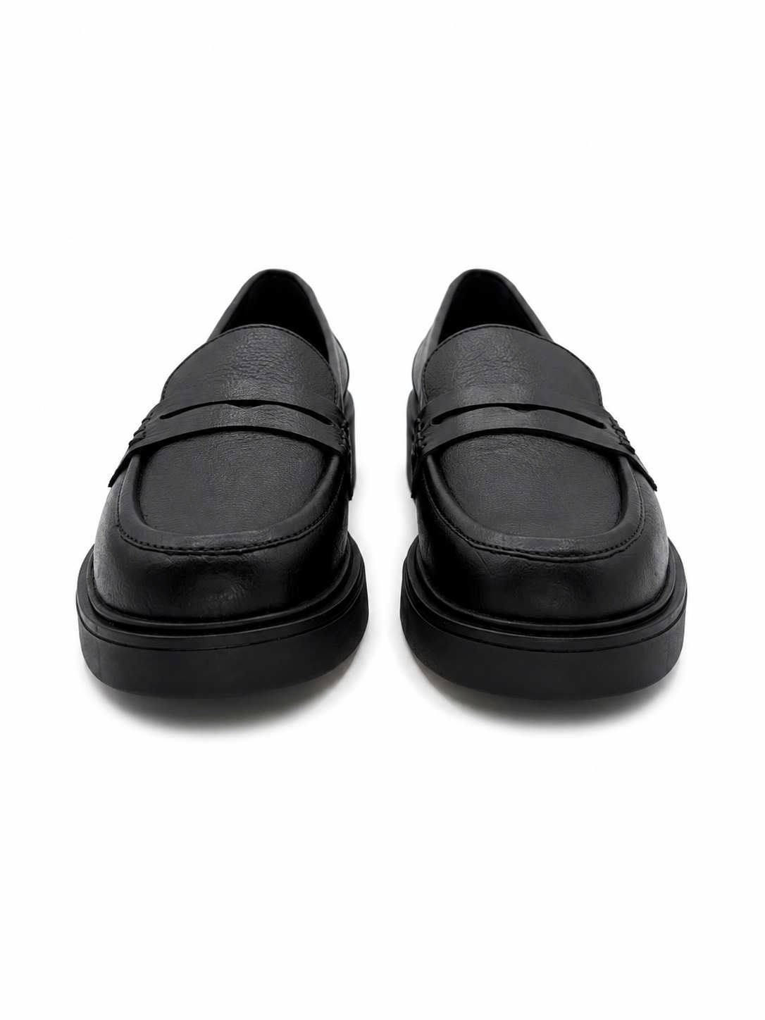Mocasín Confort De Piel Negro 3-1102