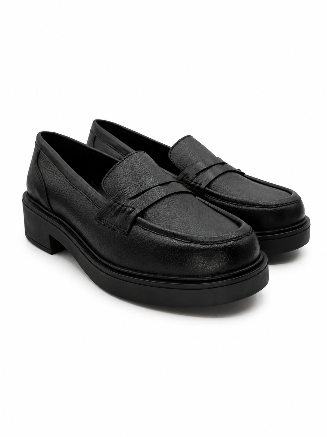 Mocasín Confort De Piel Negro 3-1102