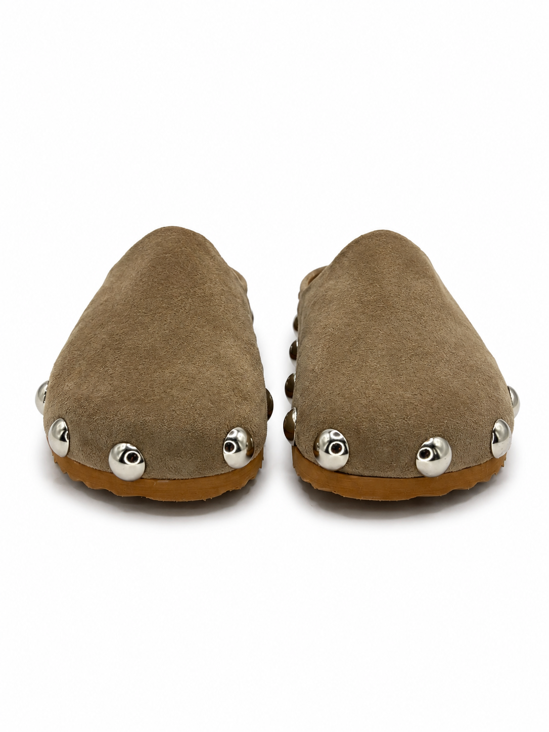 Sueco Nutria Mujer Tipo Mule Estoperoles 11-40012