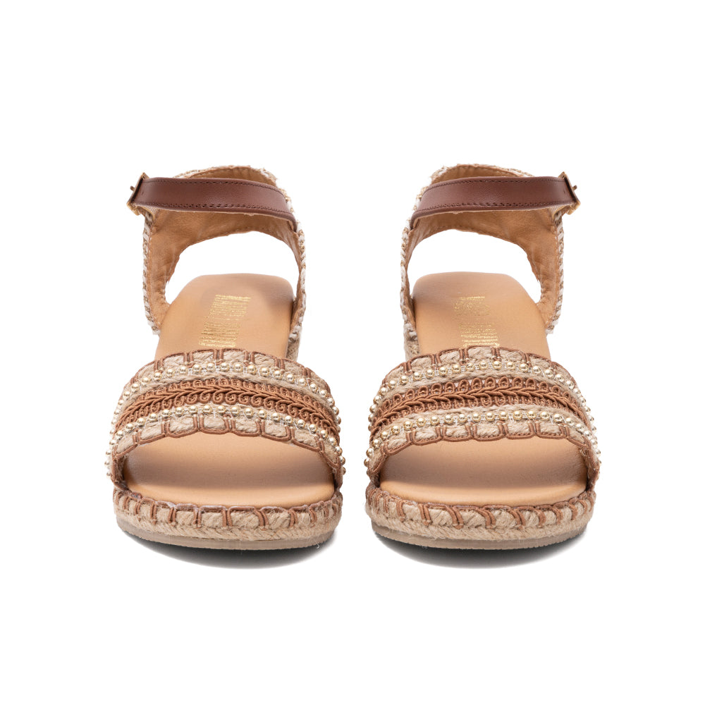 Alpargata Melle Plataforma Yute con Pulsera 5-Ximena