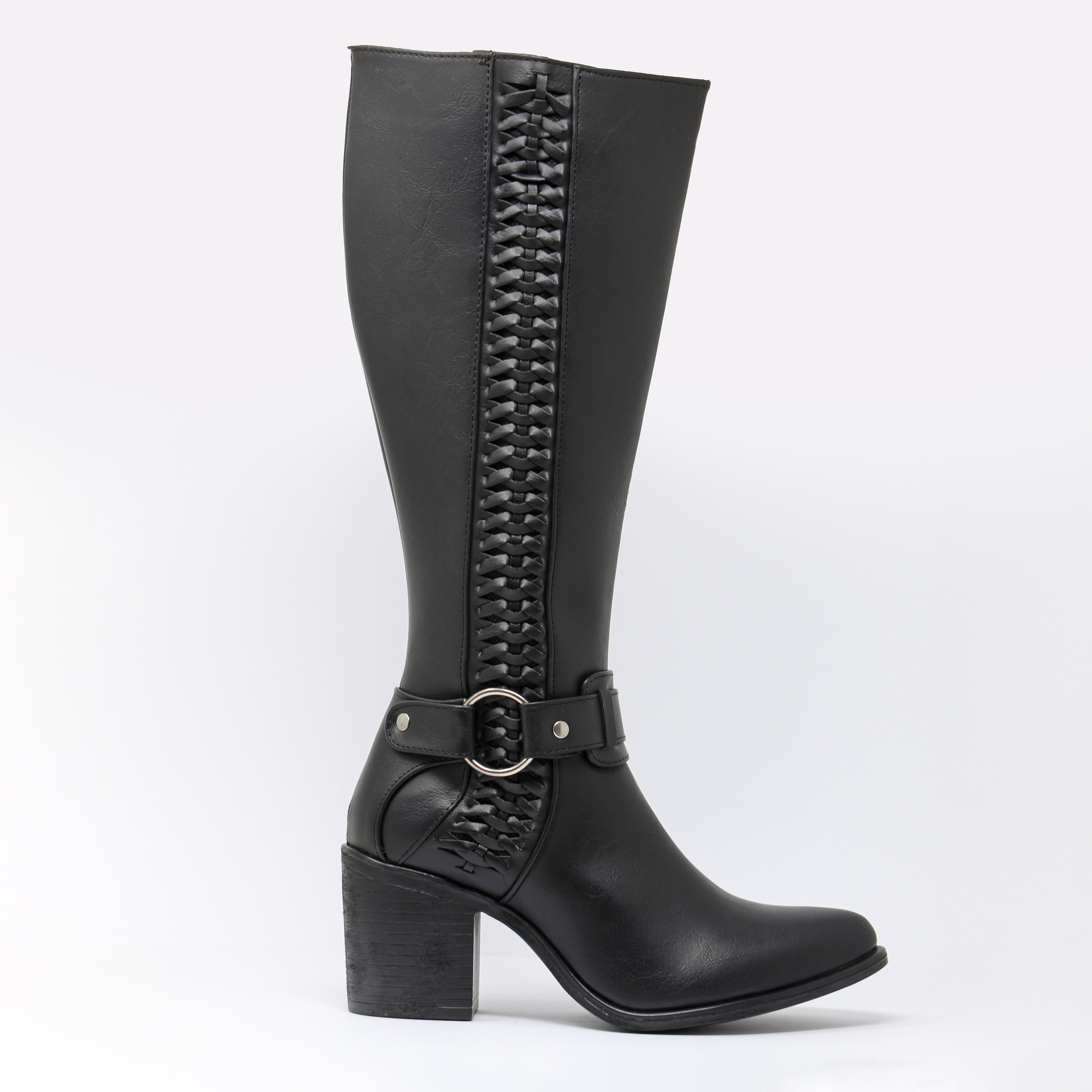 Bota Dama Negro 34-3085