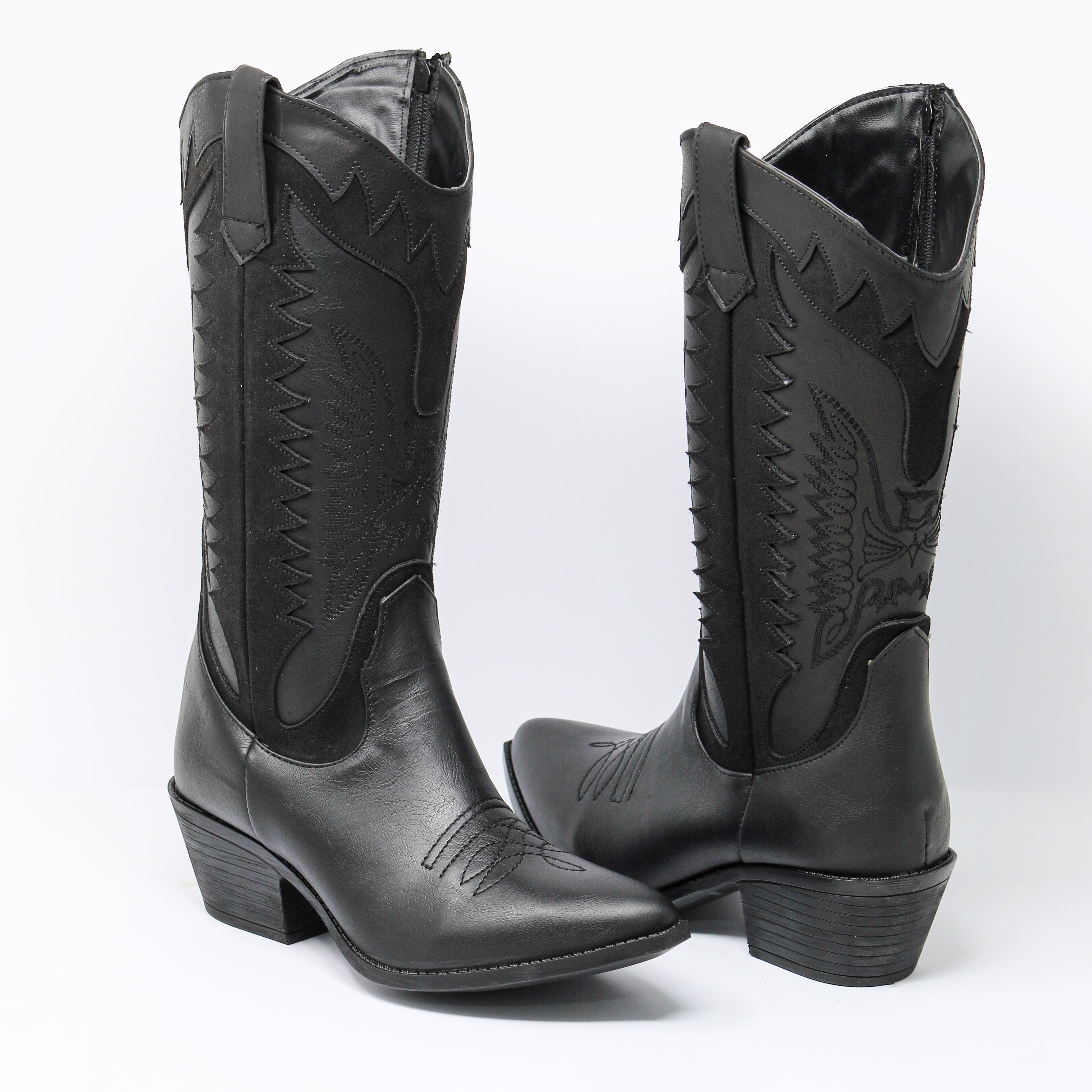 Bota Dama Negro 34-8004