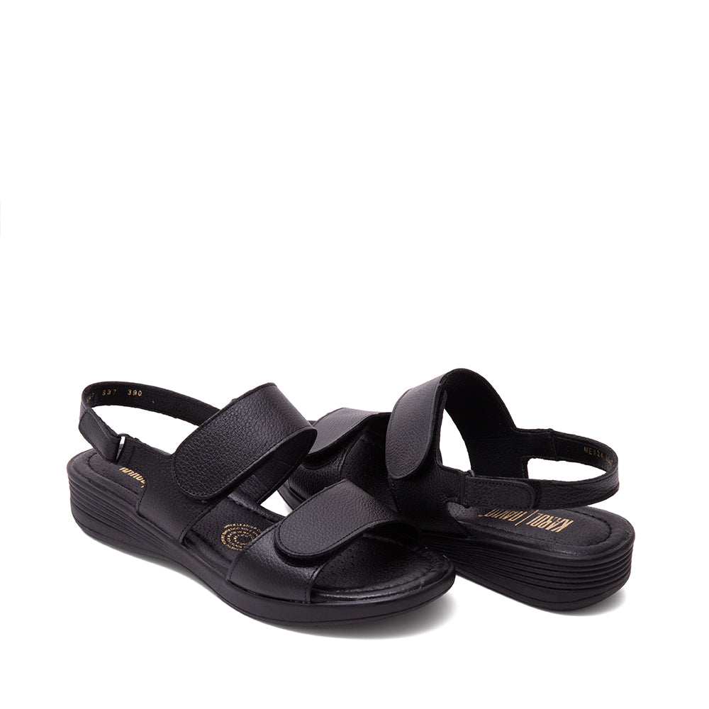 Sandalia Confort Negro 3-390