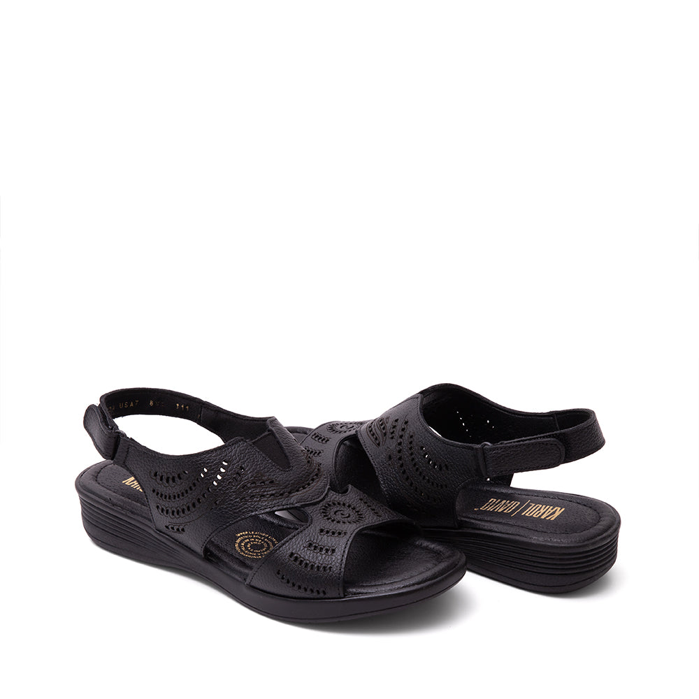 Sandalia Confort Negro 3-111