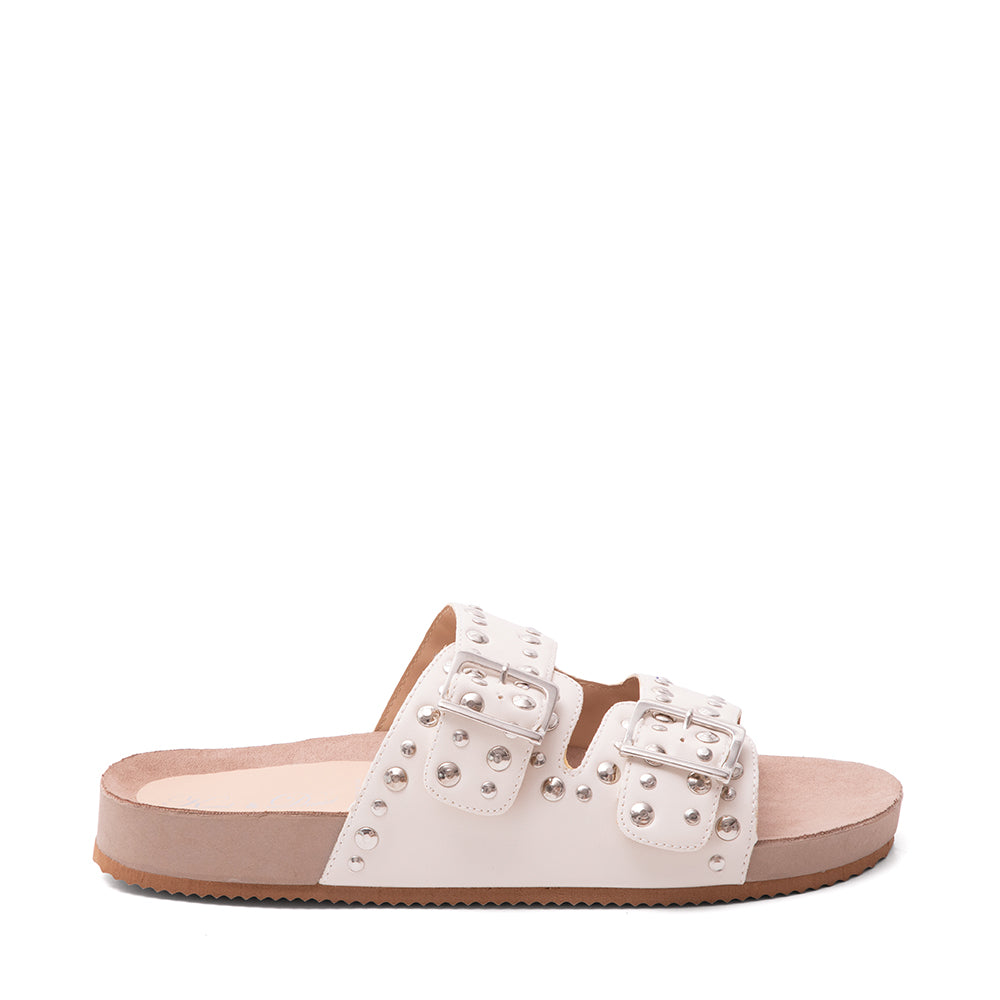 Sandalia Latte Con Estoperoles	41-2104