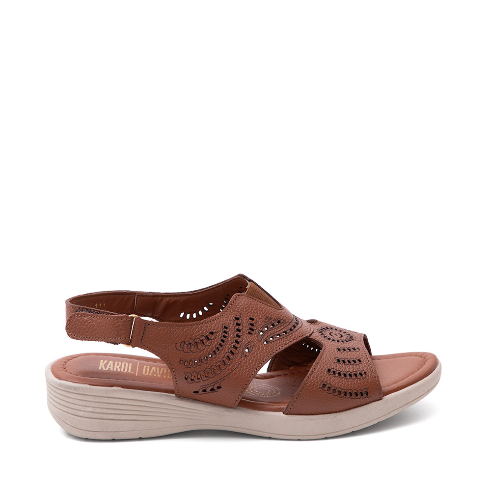 Sandalia Confort Miel 3-111