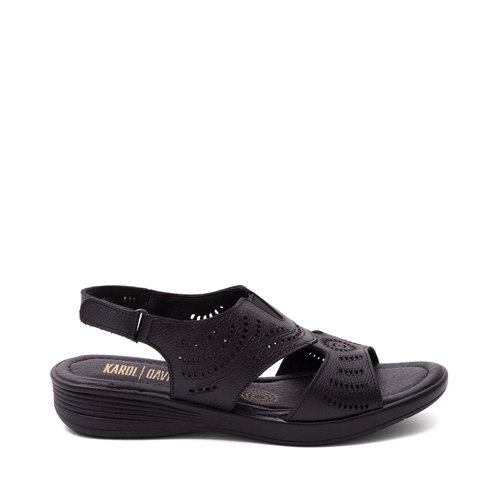 Sandalia Confort Negro 3-111