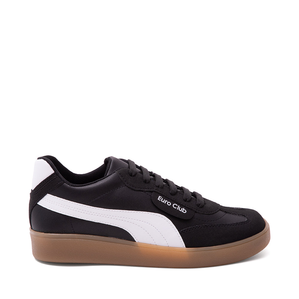 Tenis Urbano Negro Con Blanco 14-2033