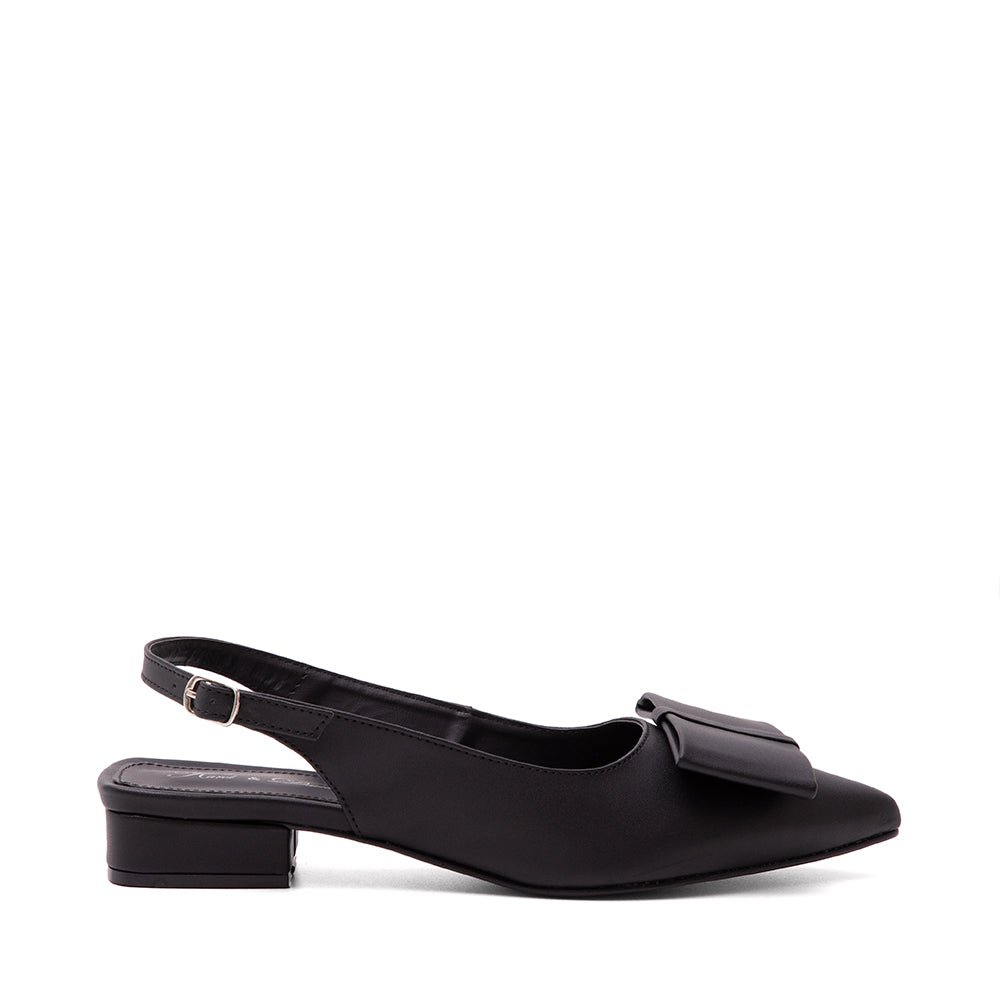 Zapatilla De Vestir Moño Negro 41-1914