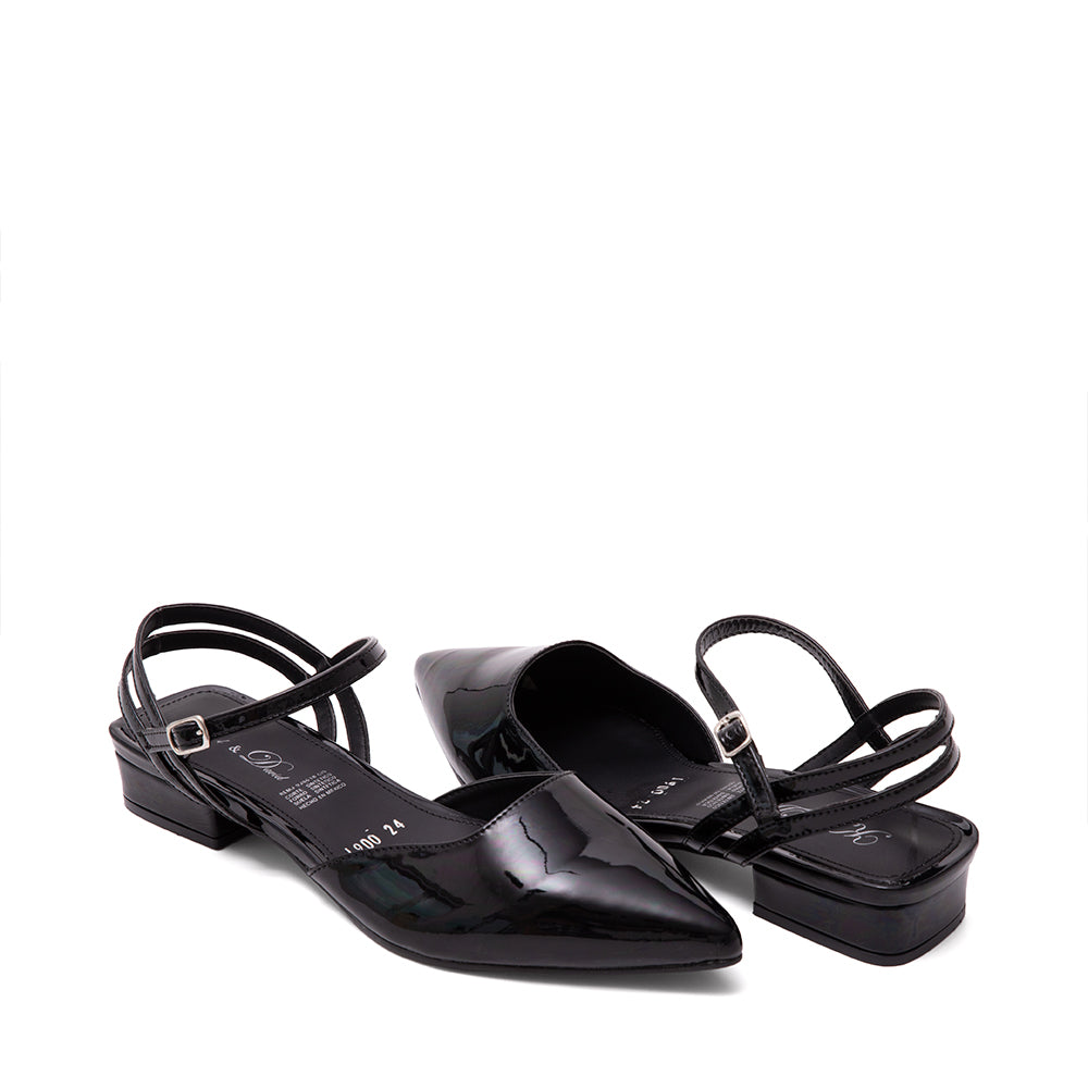 Zapatilla De Vestir Negra 41-1900