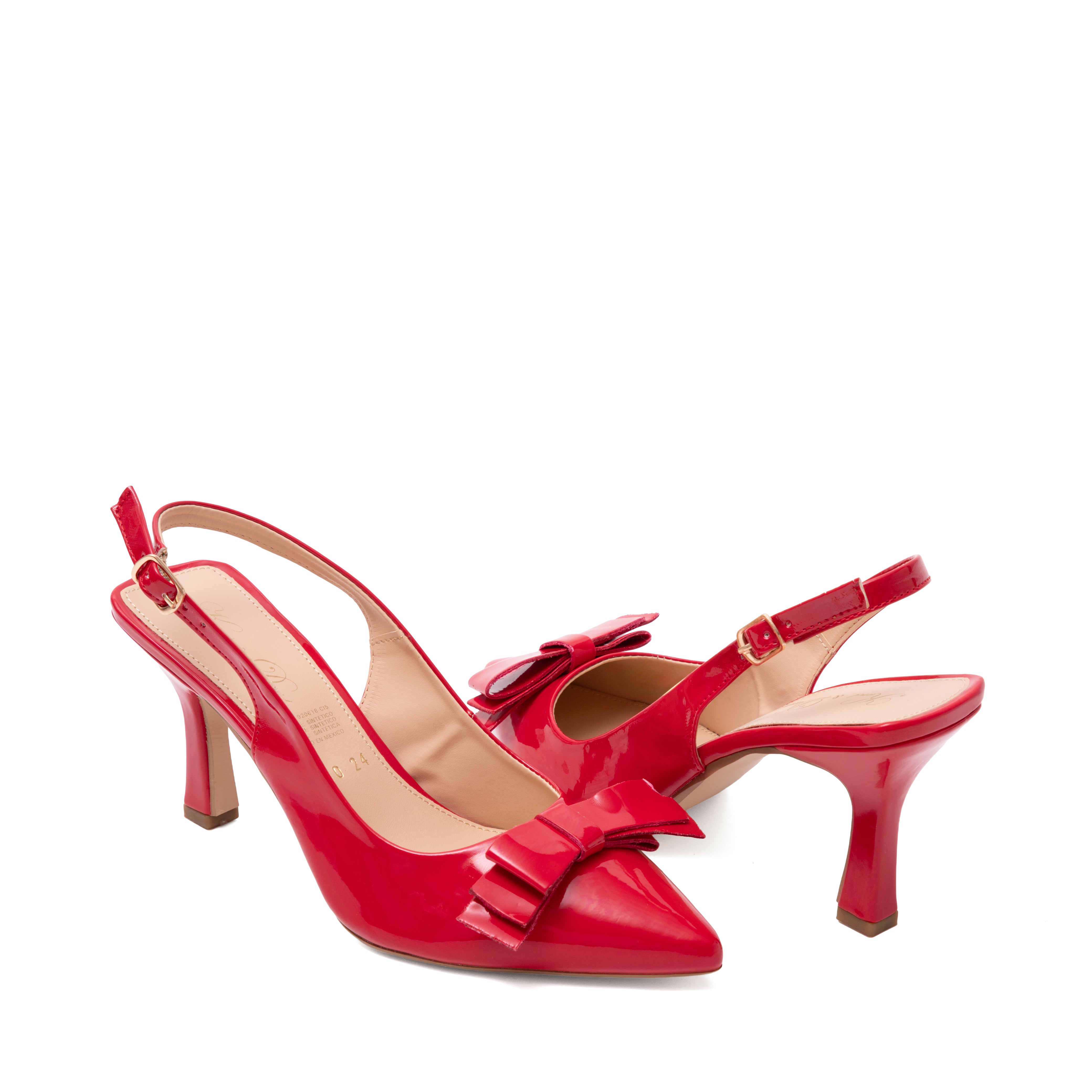 Zapatilla De Vestir Moño Flama 41-2510