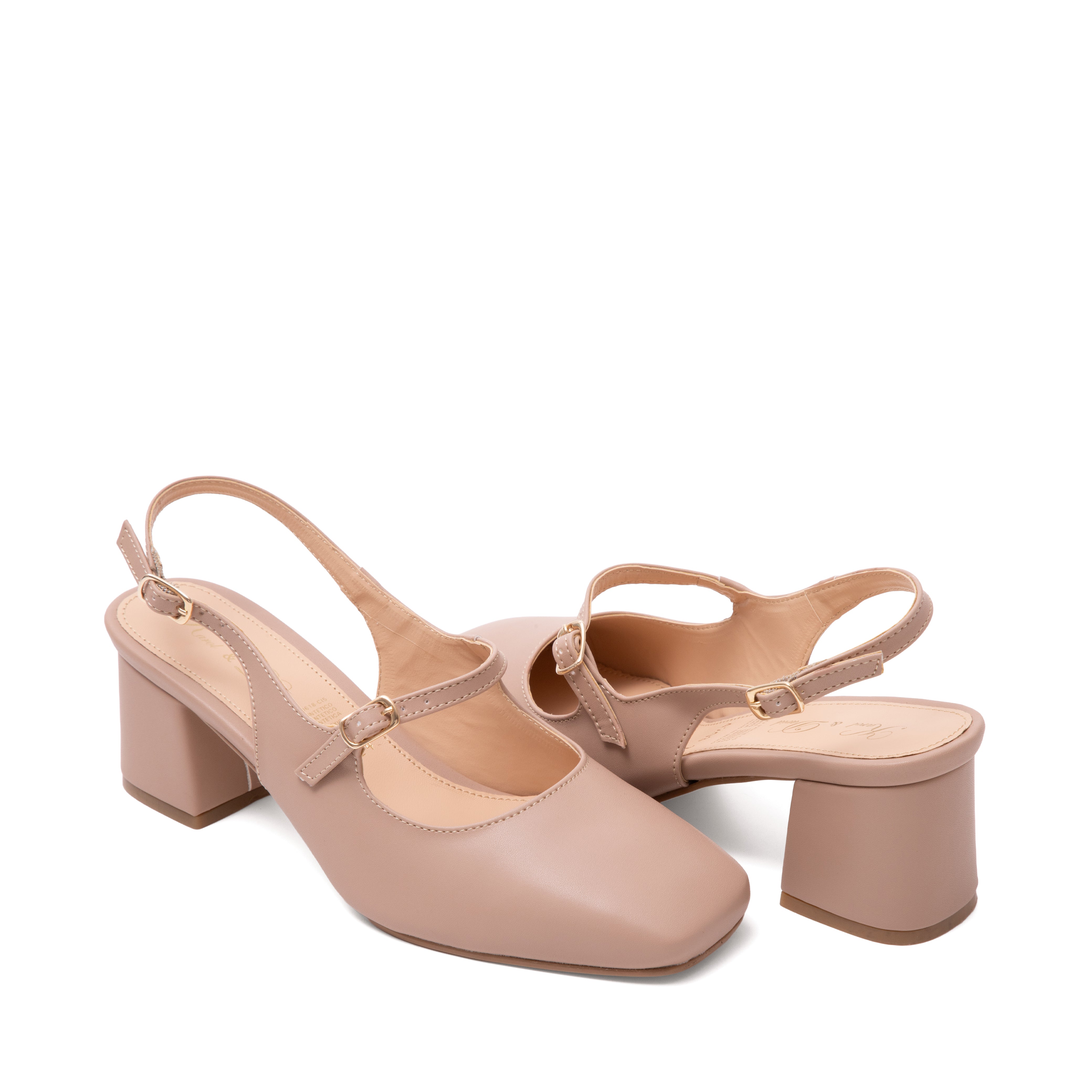 Zapatilla De Vestir Punta Cuadrada Baileys 41-4203