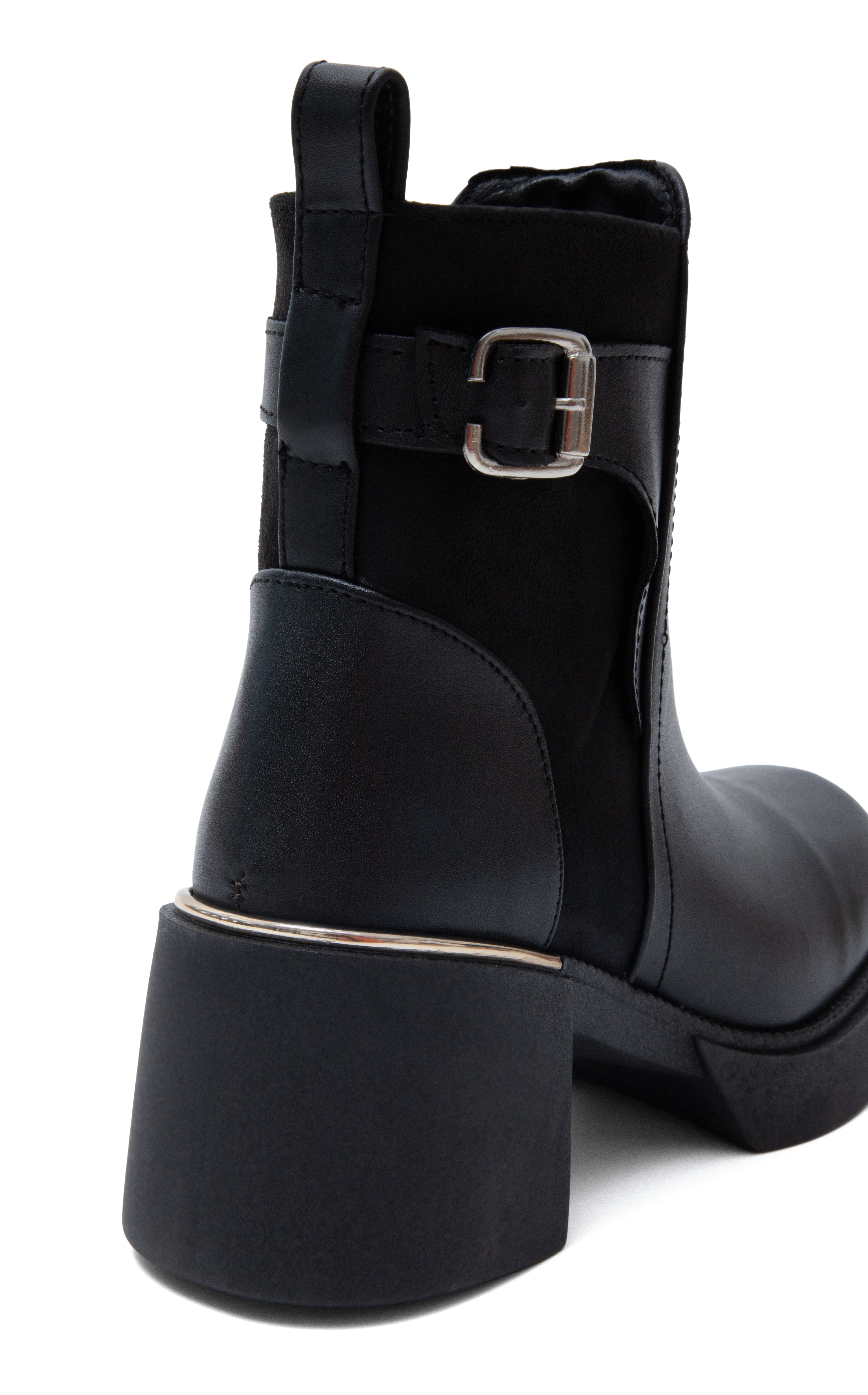 Botín Dama Negro 38-5004