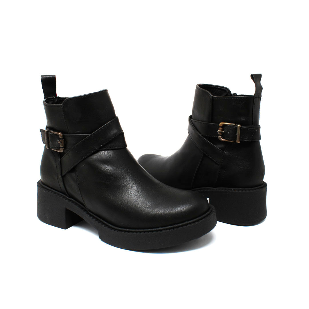 Botín Dama Negro 17-442